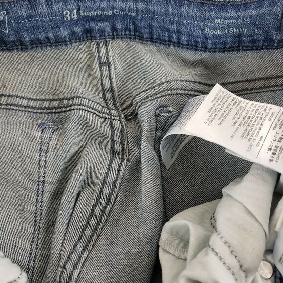 Levi's Women's Size 34 Supreme Curve Modern Rise Bootcut Skinny Blue Medium Wash - Picture 2 of 10